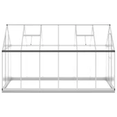 Оранжерия - поликарбонат- стоманена основа - 334x169x202 см - Thumbnail 3