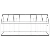 Оранжерия - поликарбонат - стоманена основа 445x169x195 см - Thumbnail 3