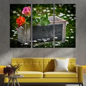 Рози в сандък  - картина пано за стена - Thumbnail 2