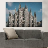 Катедралата Дуомо в Милано - картина пано за стена - Thumbnail 1