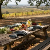 Порцеланов сервиз за хранене 24 части Дълбини TOPRAKSAN - Thumbnail 3