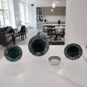 Порцеланов сервиз за хранене 24 части Дълбини TOPRAKSAN - Thumbnail 1