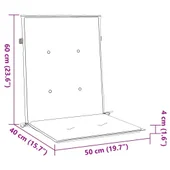 Възглавници за столове с ниска облегалка 2 бр нейви син плат - VL378680 - Thumbnail 10