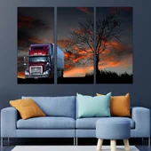 На път по здрач - картина пано за стена - Thumbnail 2