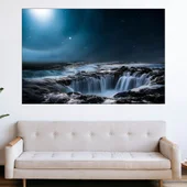 Море и звезди  - картина пано за стена - Thumbnail 1
