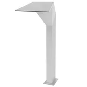 Фонтан за басейни, неръждаема стомана, 50x30x90 см, сребрист - Thumbnail 2