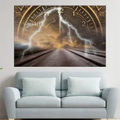 Машина на времето - абстракция - картина пано за стена - Thumbnail 1
