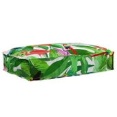 Платформена възглавница на за сядане Тропическа джунгла 60x40x8 см Оксфордска тъкан - Thumbnail 2