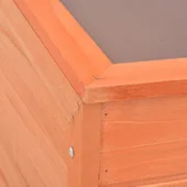 Мини оранжерия - 100x50x34 см - дърво и поликарбонат - Thumbnail 1