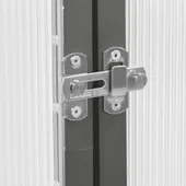 Оранжерия - поликарбонат - стоманена основа - 224x169x202 см - Thumbnail 6