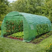 Тунелна оранжерия с армирано покривало 6х3х2 м (18 м2)  - Thumbnail 3