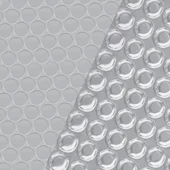 Покривало за басейн, соларно - сребристо, 975x488 см, PE - Thumbnail 4