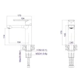 Смесител за баня Сиена хром ICF 111320C INTER CERAMIC - Thumbnail 3