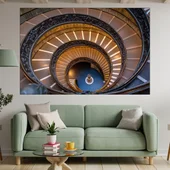 Стълбище във Ватикана - картина пано за стена - Thumbnail 1