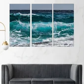 Вълна в океана - картина пано за стена - Thumbnail 2