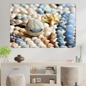 Миди на пясъка - картина пано за стена - Thumbnail 1