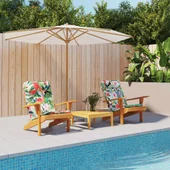 Възглавници за столове Адирондак, 2 бр, шарени, Оксфорд плат - VL361847 - Thumbnail 1